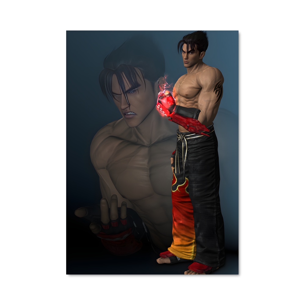 Poster Jin de kazama – affiche Tekken